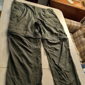 Columbia Omni-Shade 42X30 Green Nylon pants